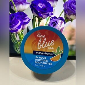 Bath and Body Works True Blue Spa Mango Butter Body Moisturizer!!